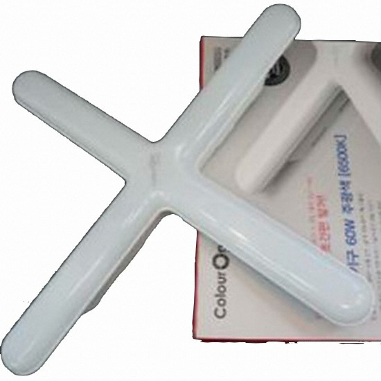 우리조명 장수램프 LED 십자등 55W