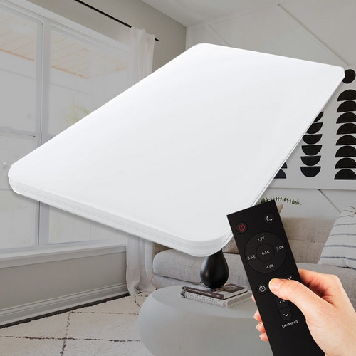 우리조명 장수램프 LED 퓨어 스마트 리모컨 거실등 60W