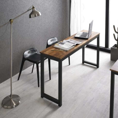 미즌하임 멀바우 원목 홈바테이블 1400