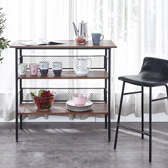 와이디 수납형 홈바 테이블 아일랜드 식탁 1000