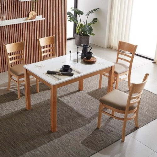 동서가구 H심플 하이그로시 식탁 1150