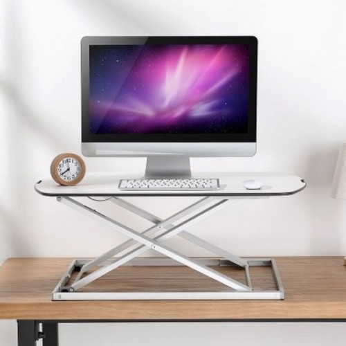 동서가구 유로밍 스탠딩 높이조절 초슬림 책상 거치형