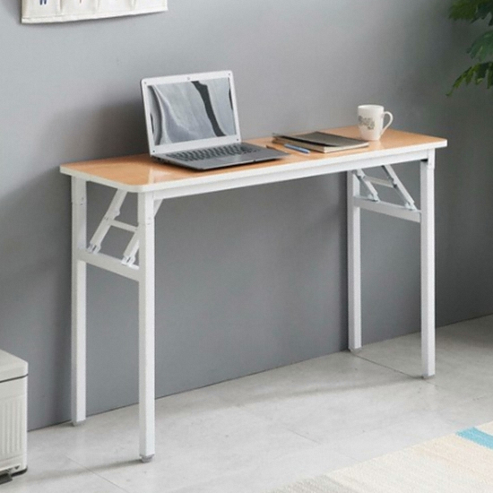 프리메이드 접이식 라운드 슬림 책상