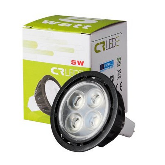 CR-LED  LED MR16 220V 할로겐전구 전구색 5W