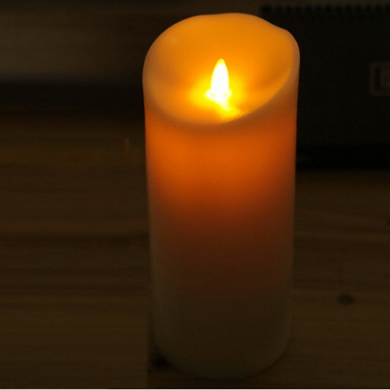 라이트컴 COMS LED Pillar 캔들 대
