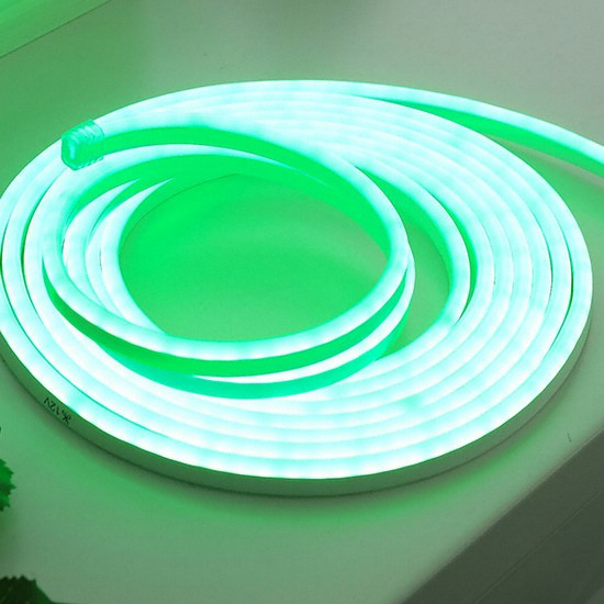 라이트컴 Coms LED 튜브네온 플렉시블 바 슬림형 세트 그린 500cm