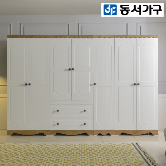 동서가구  라스 도어반장형 옷장세트 2800