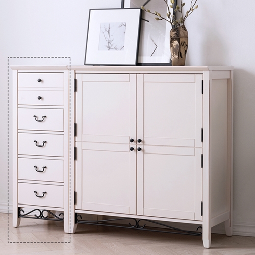 디자인벤처스 로맨틱 델타 콤비 서랍장 450