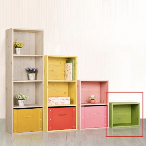 하우디가구 1단 칼라 공간박스