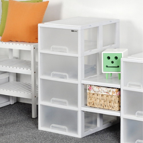 모아시스템즈 클래식 멀티 서랍장 4단