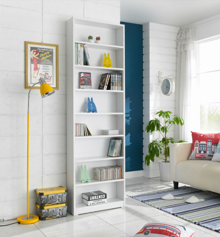 다오름 우형아빠 삼나무 8단 CD/DVD장