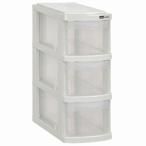 모아시스템즈 프리미엄 슬림 수납장 3단