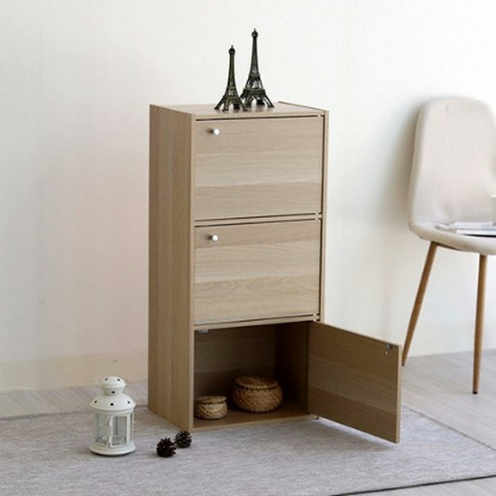 아이리스코리아 도어형 공간박스 3단 CX-33D