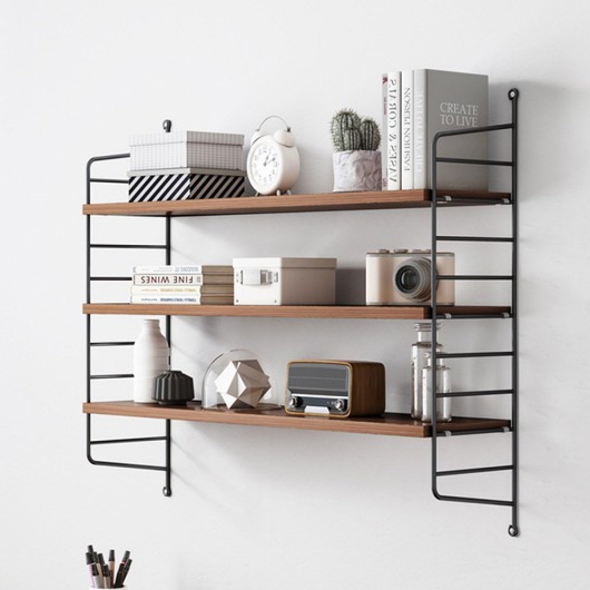 3단 인테리어 스트링 벽선반 600 이미지 117732999