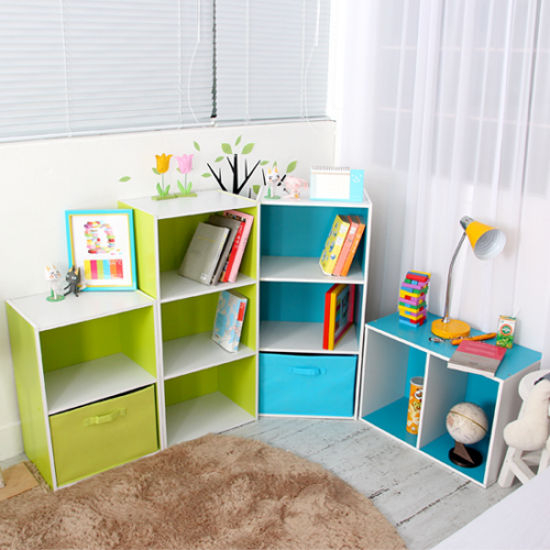 아이리스코리아 CX-2 컬러 공간박스 2단