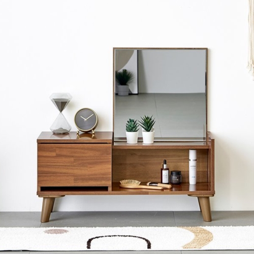 동서가구  레안 좌식 거울 화장대 800