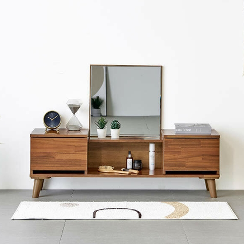 동서가구  레안 좌식 거울 화장대 1120