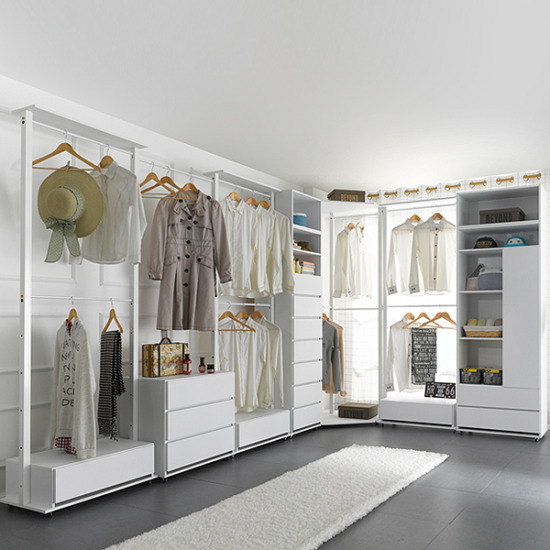 아름이와다움이  아이린 혼합형 행거 드레스룸 D 세트 3670