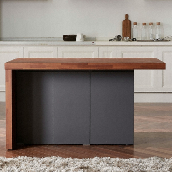 지벤 라이나 T형 아일랜드식탁 1200