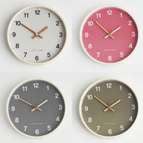 MJK  255 북유럽 무소음 벽시계
