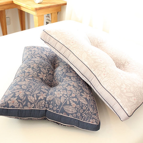 이불연구소 레트로 플라워 드라마 아늑베개