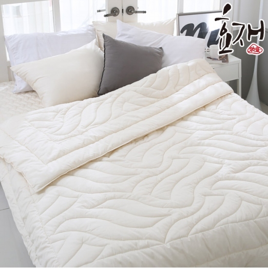 효재 텐셀솜 광목 차렵이불 베개세트