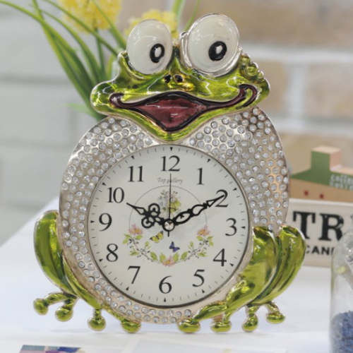 마리데코  두꺼비 탁상시계 G-GR