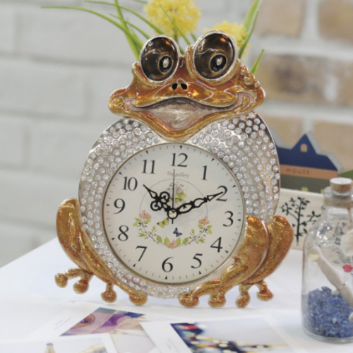 마리데코  두꺼비 탁상시계 G-OR