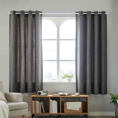 모던하우스 ON 린넨스타일 아일렛 3중방한 3도씨커튼