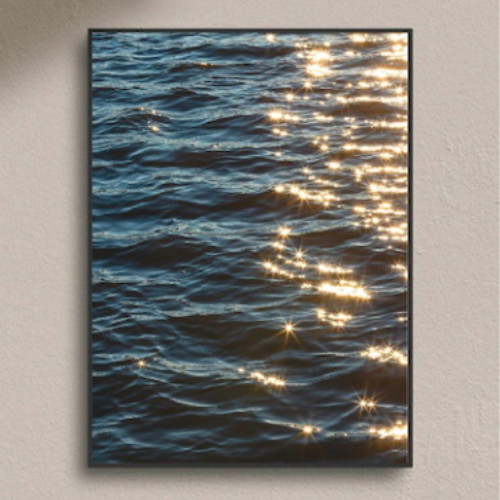 아트모르  윤슬 감성 바다 액자 A3