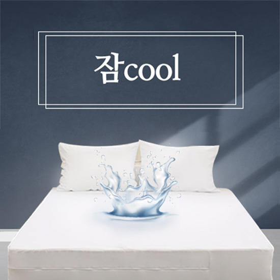 라이프파트너 잠쿨 프리미엄 매트리스 방수 커버 밴드형+베개커버
