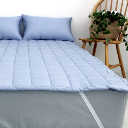 바숨 풍기인견 고정밴딩 여름 침대패드