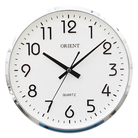 유진정밀 오리엔트 무소음 돔글라스 벽시계 OT632P