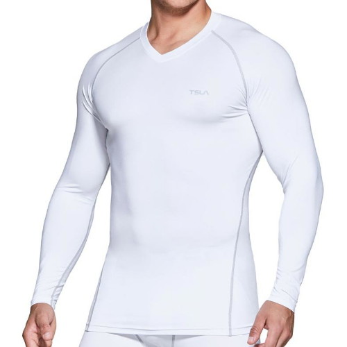 테슬라  언더레이어 브이넥 긴팔 TM-MUV01