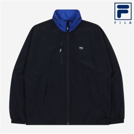 휠라 루즈핏 헤리티지 자켓 FS2JKB1105X_BLK