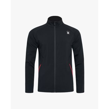 스파이더  트레이닝 프로웹 스탠드 넥 집업 재킷 SPHPCNFT201M-BLK