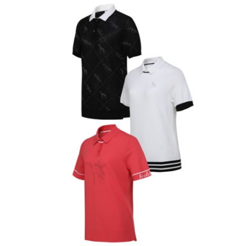 아다바트 여성 비스코스 라운딩 니트 3종세트