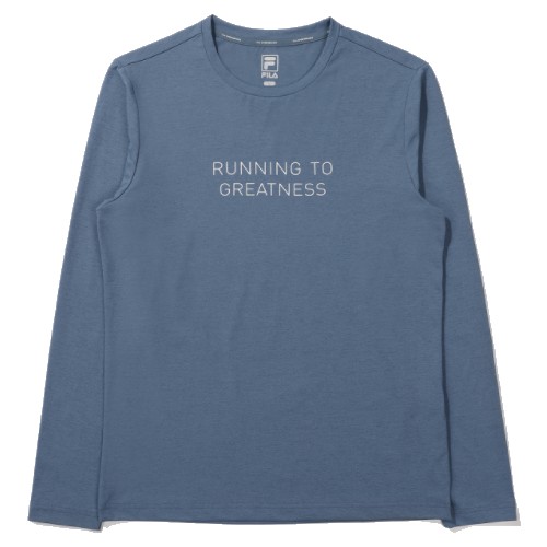 휠라 액티브 긴팔 라운드 티셔츠 FS2RLE1202M