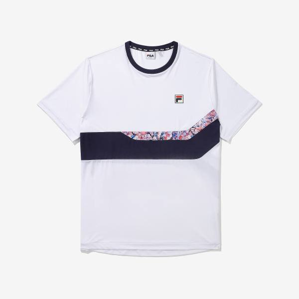 휠라 글로벌 라인 반팔티 FS2RSF2394M