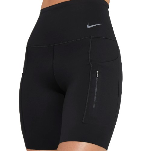 나이키 고 펌 서포트 하이웨이스트 8인치 바이커 포켓 쇼츠 DQ5924-010