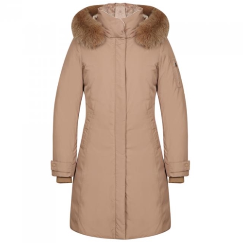 까스텔바작  폭스퍼 후드 구스 롱 다운 점퍼 BG0WDW803BE