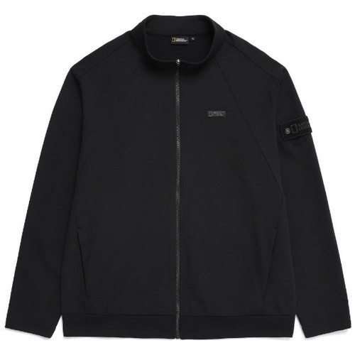 내셔널지오그래픽 하젤 트리코트 하이넥 트레이닝 집업 N223MFT340