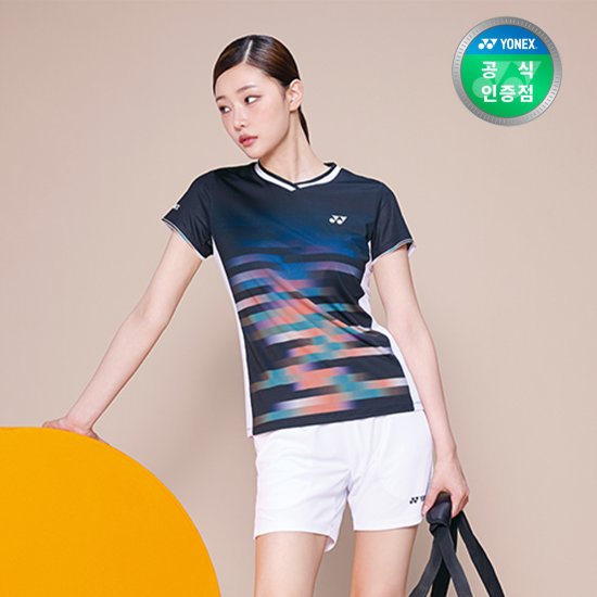 요넥스  배드민턴 반팔 티셔츠 여성용 233TS008F