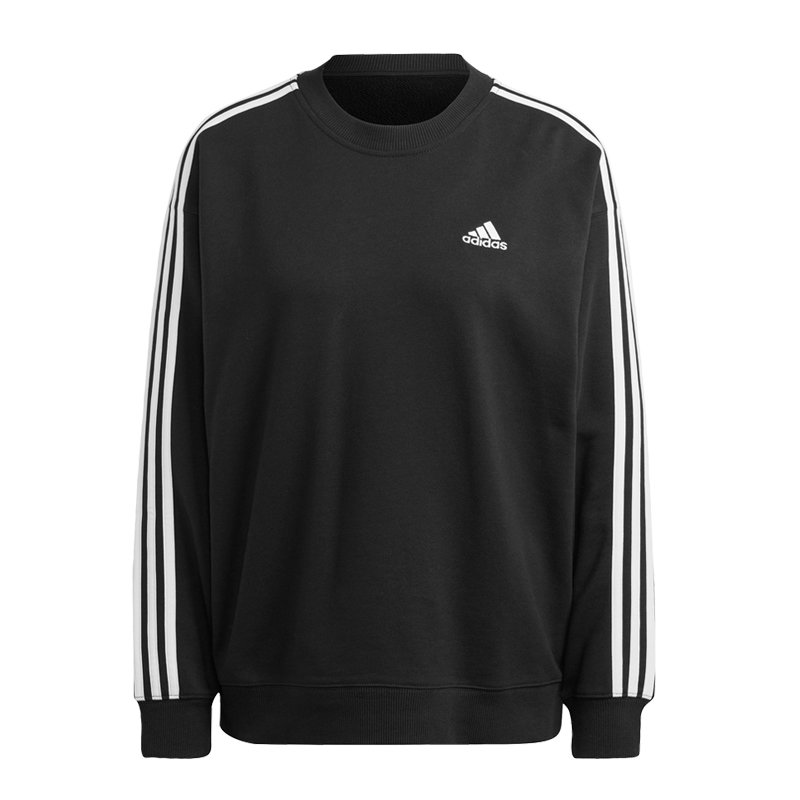 아디다스  에센셜 FT 스웨트 긴팔 라운드 티셔츠 IC8766