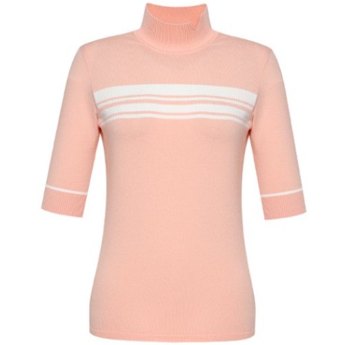 데니스골프 하이넥 반팔 풀오버 NAMSLSP151