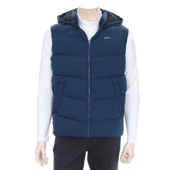 BTR 카핀 두툼한패딩후드조끼 BTV7528M