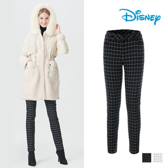디즈니골프 체크 팬츠 DK3LPA004