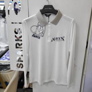 디즈니골프  배색포인트 스판 카라티셔츠 DN1LTS005