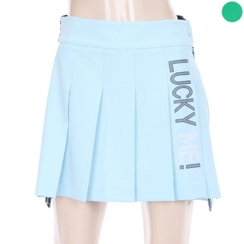 디즈니골프  앞뒤주름봄스커트 DN1LCR002