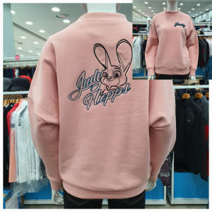 디즈니골프  오버핏 네오플랜 맨투맨 DL4LTR032